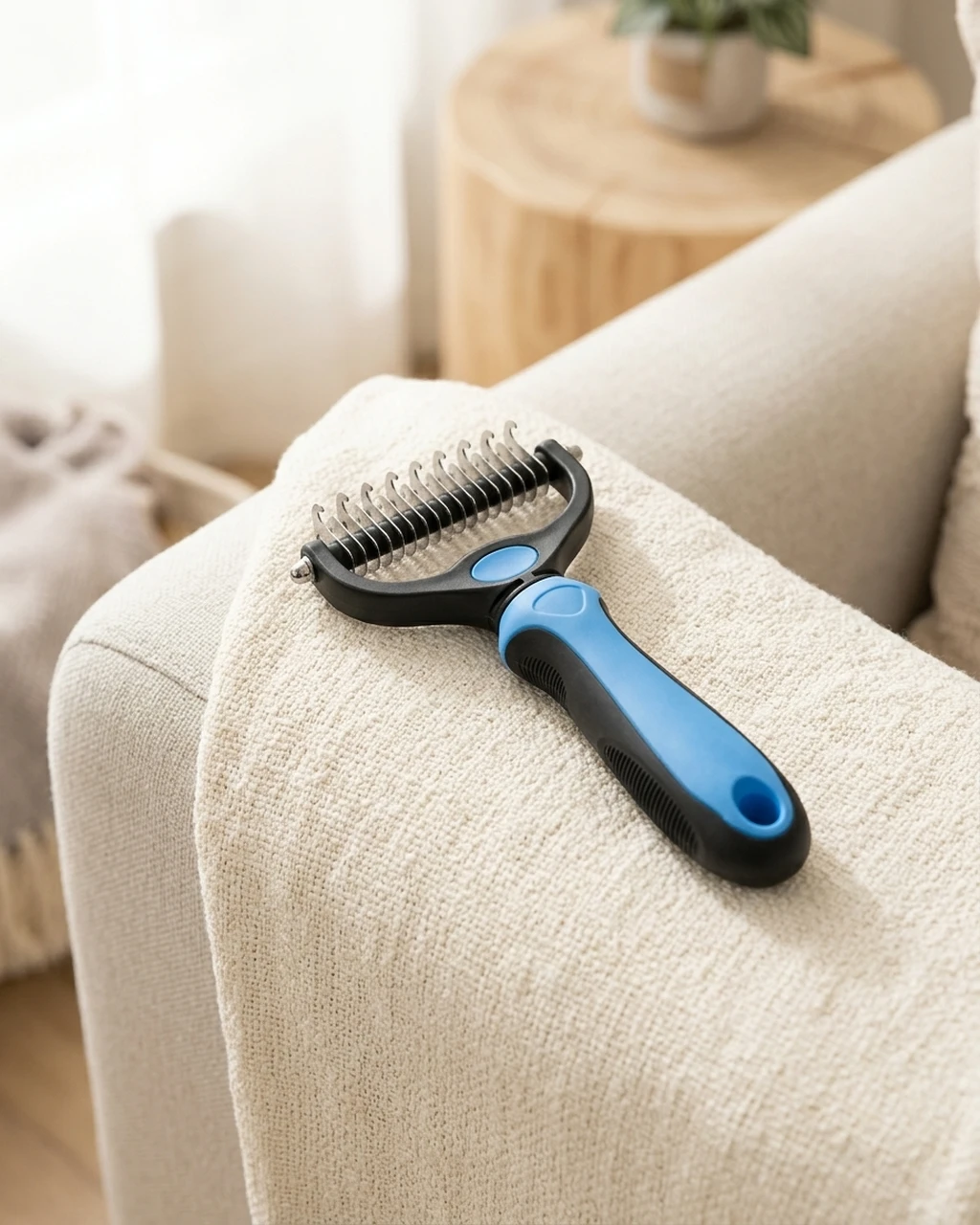 The Grooming Rake — undercoat deshedding tool