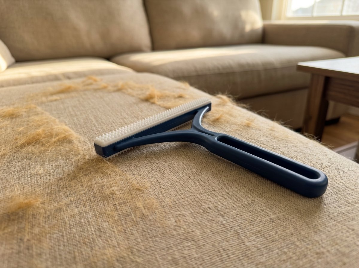Pet hair on furniture — the everyday friction